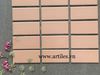 Mosaic chữ nhật màu hồng 45x95mm