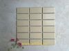 Mosaic chữ nhật màu kem be 45x95mm