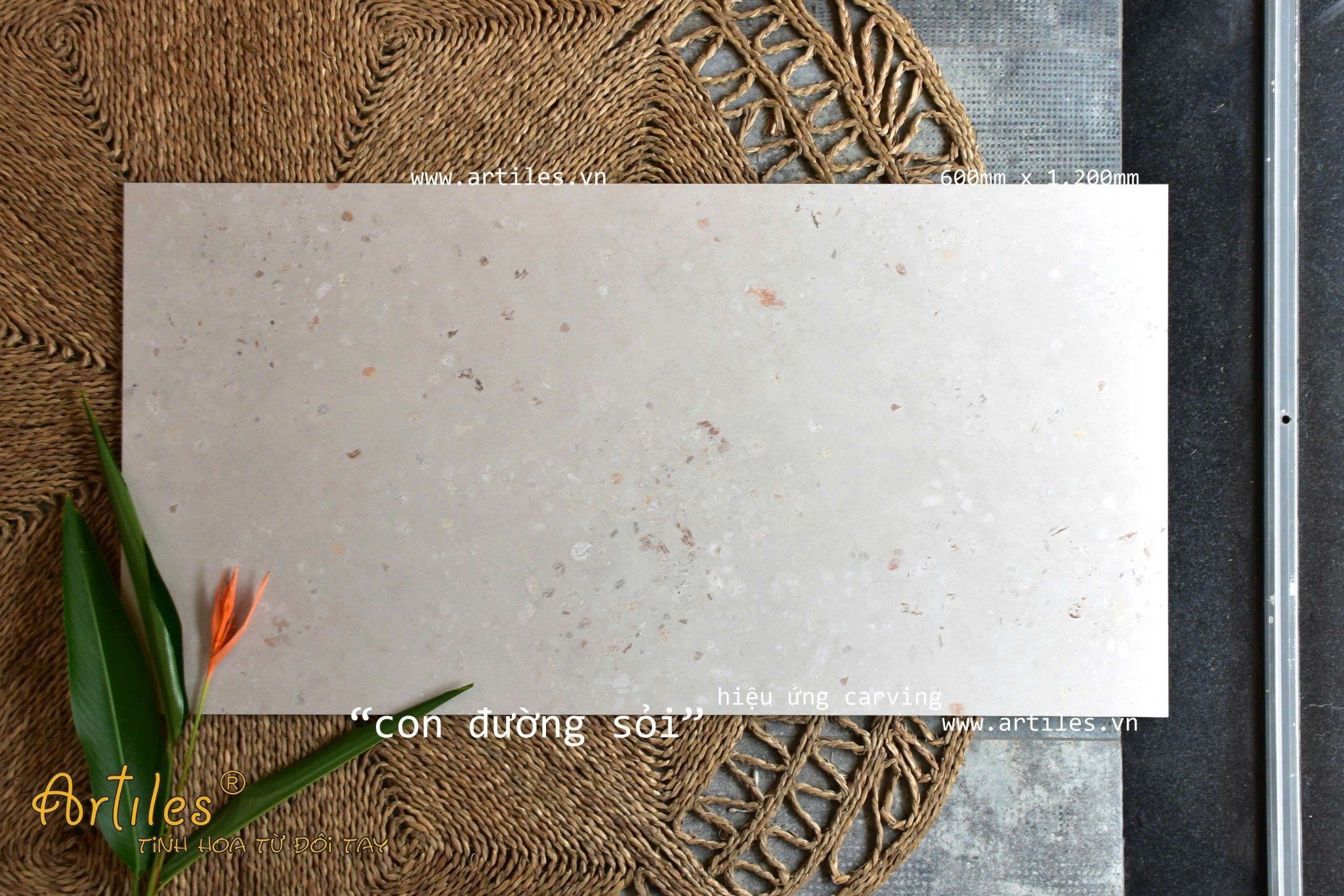 Gạch đá mài khắc caving chất lượng Art601251