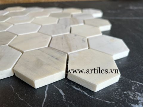  Đá mosaic hình lục giác 
