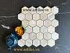 Đá mosaic hình lục giác