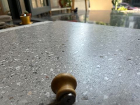  Gạch Đá Mài - Terrazzo hạt xám Art6060  - 09GT 