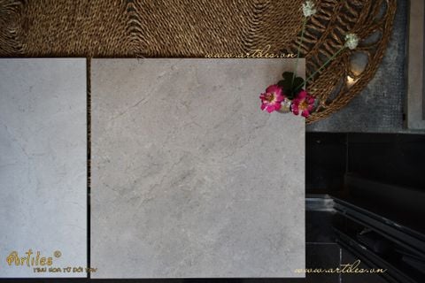  Gạch đá mờ Malaysia màu nâu đậm I703 