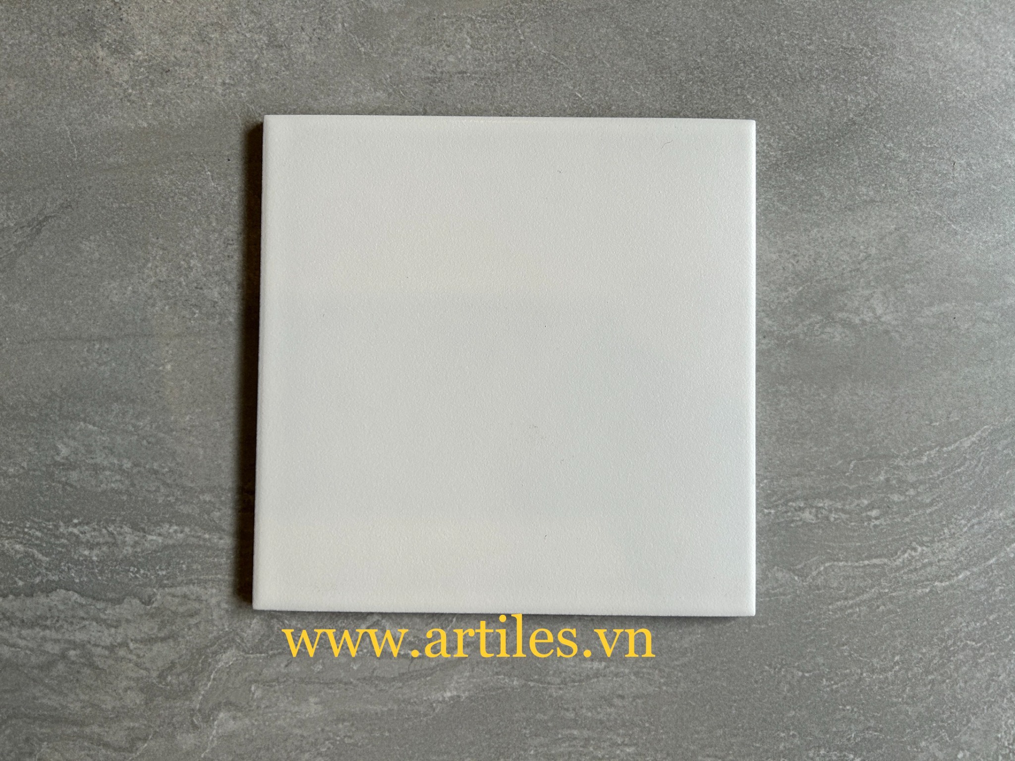 Gạch bông màu trắng trơn