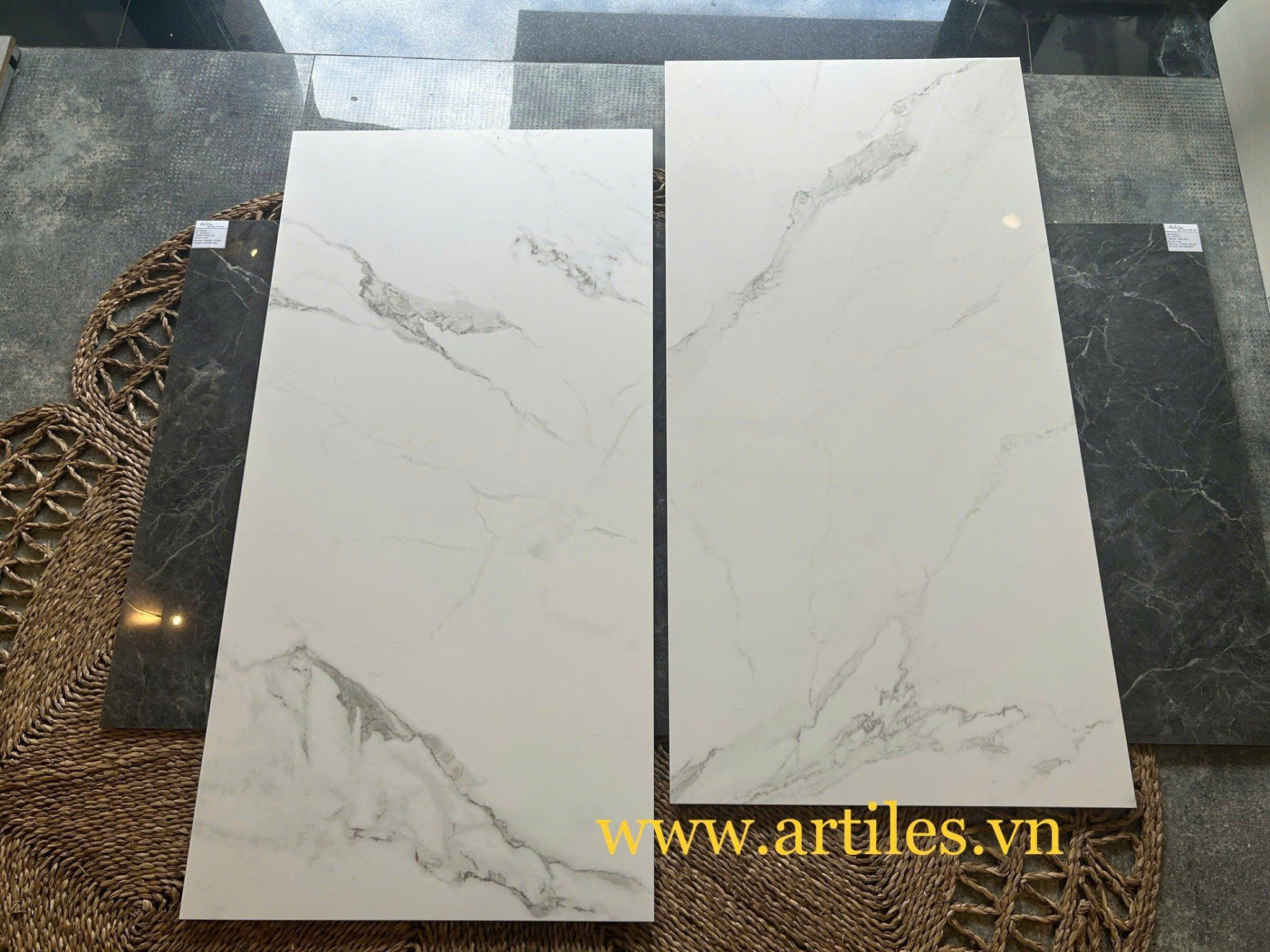 Gạch Vân Đá Marble CARARA 60x120cm