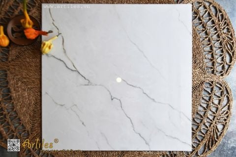  Gạch Lát Nền 1000x1000mm  trắng vân khói ArtAZ51-001 
