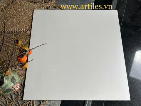  Gạch mờ mịn màu trắng kem ArtM711 