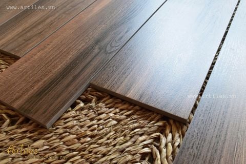  Gạch lát phòng ngủ vân gỗ đẹp Z14-02 