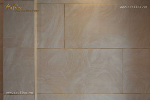  Gạch xương đá ốp lát màu vàng beige 