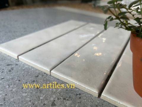  Gạch thẻ kem bóng gợn hiệu ứng loang ArtC11 