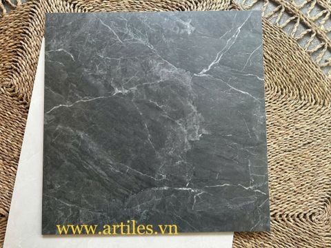  Gạch 60x60 vân đá xám đen Art66004 