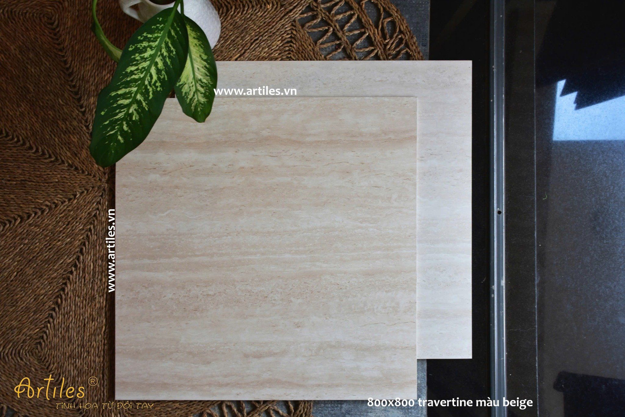 Gạch travertine 80x80cm ArtG06