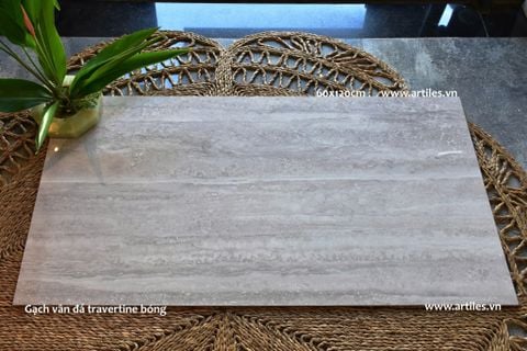  Gạch bóng kiếng vân đá Travertine Art6012 - EC03 