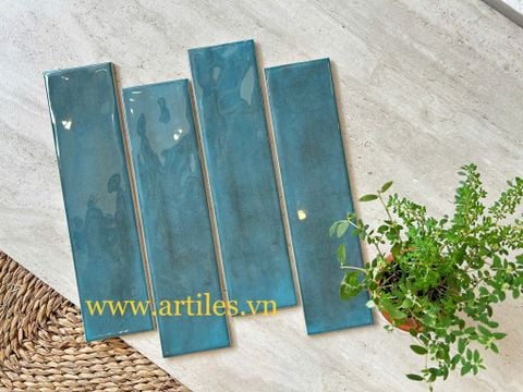  Gạch thẻ hiệu ứng bóng lượn màu xanh ArtP5 