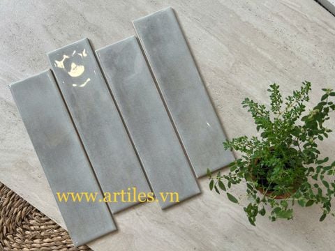  Gạch thẻ hiệu ứng bóng lượn màu xám ArtP1 