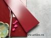 Gạch thẻ màu đỏ 75x300mm