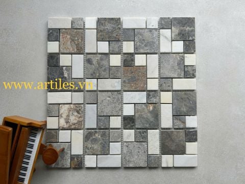  Đá mosaic ốp trang trí 