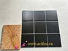 Gạch Mosaic 10x10 Men Mờ Màu Đen ArtM708