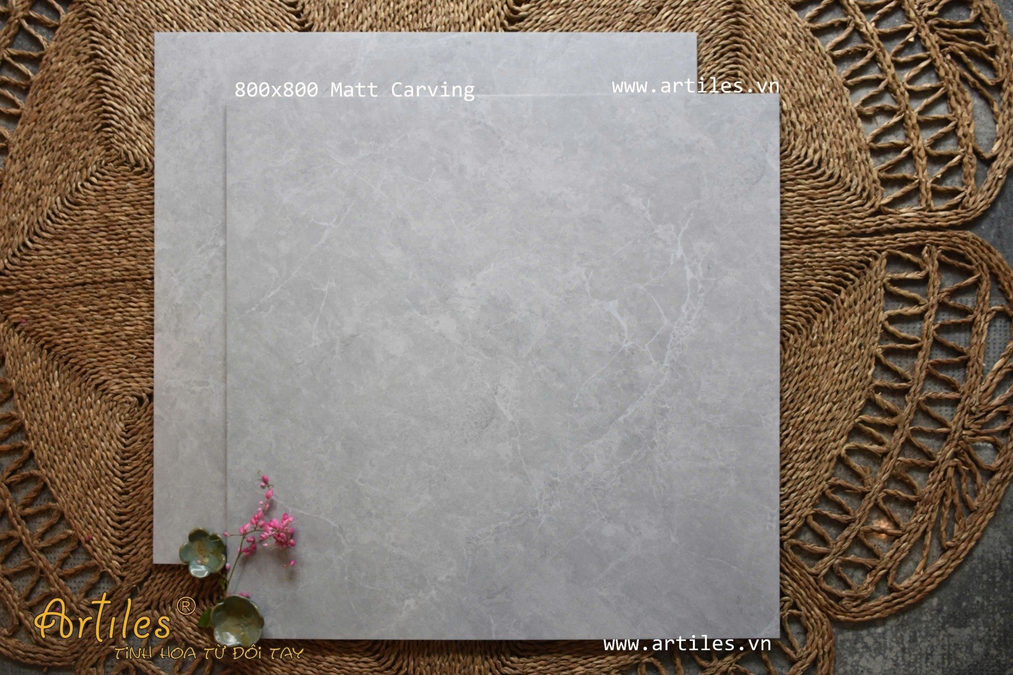 Gạch 80x80 Granite  Hiệu Ứng Carving