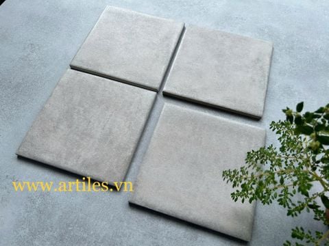  Gạch thẻ 150x150mm men mờ màu xám 03M 