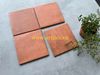 Gạch thẻ 150x150mm men mờ màu đỏ đất 5M