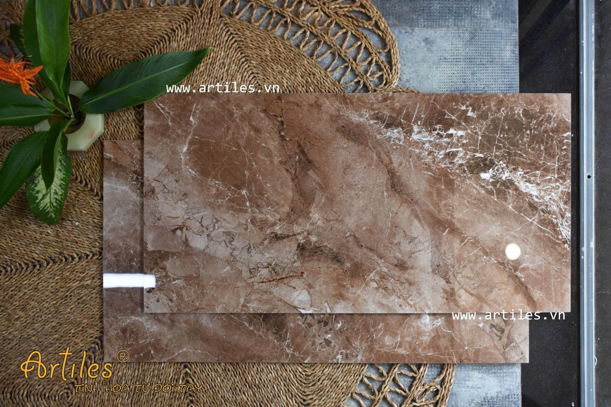 Gạch ốp bóng 40x80cm