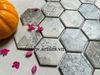 Mosaic lục giác hoa văn