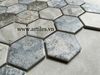 Mosaic lục giác hoa văn