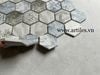 Mosaic lục giác hoa văn