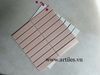 Gạch mosaic que đũa màu hồng