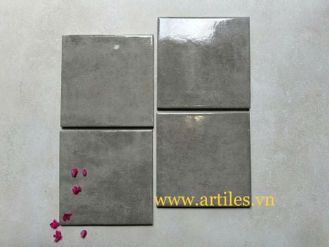  Gạch thẻ vuông xám bóng hiệu ứng 03G 