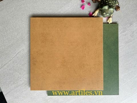  Gạch bông màu cam đất 