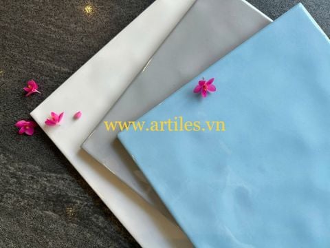  Gạch thẻ bóng lượn màu xanh biển Art225 