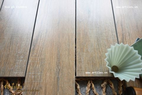  Gạch vân gỗ 15x80cm Art 003C 
