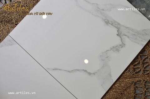  Gạch 80x80 vân đá Marble siêu bóng  Art807 
