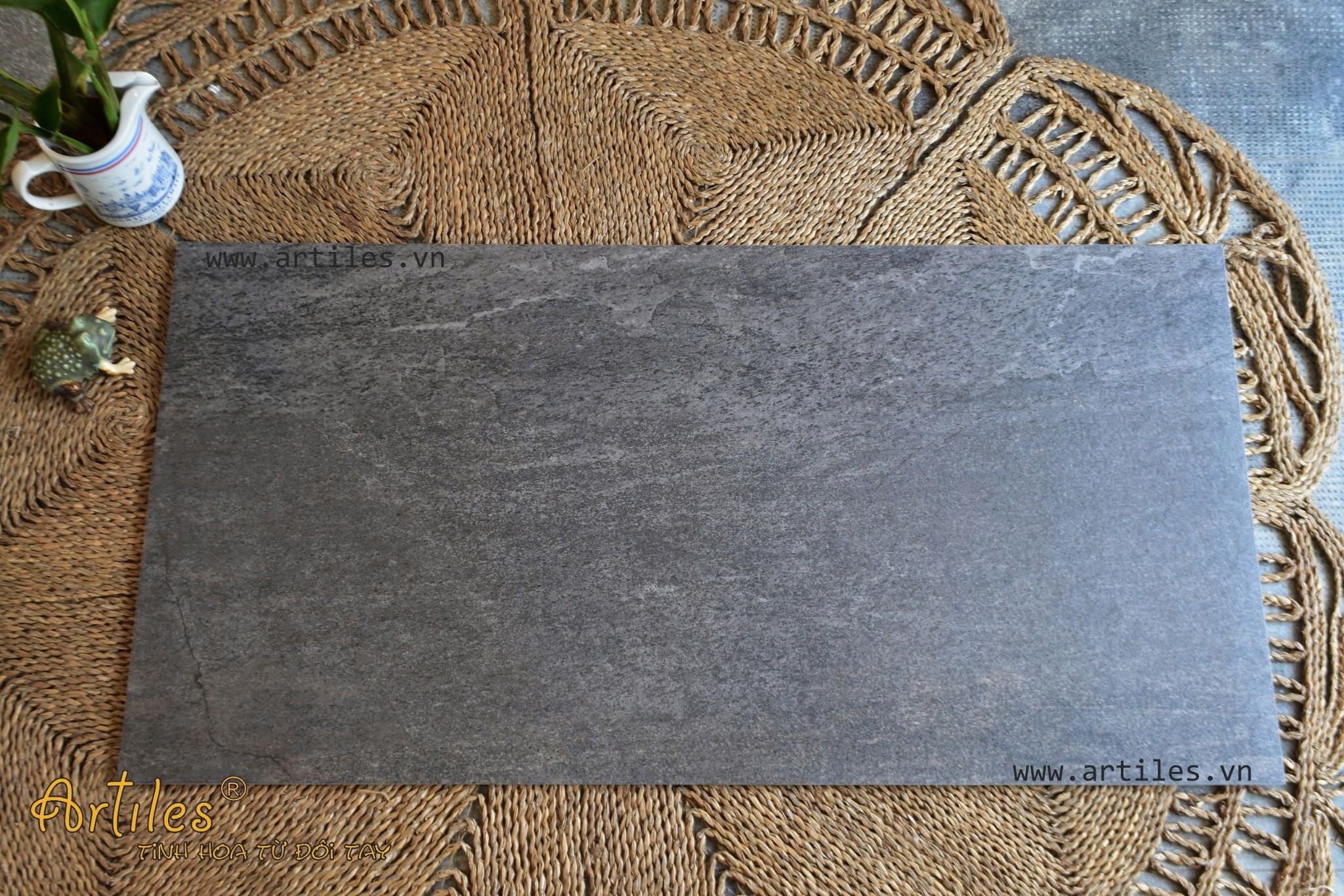 Gạch đá 60x120cm mờ sần nổi Art61203M