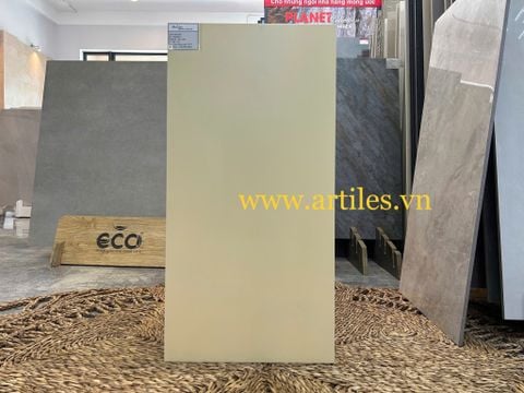  Gạch ốp tường màu kem vàng nhạt 