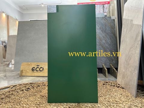  Gạch ốp tường màu xanh lá đậm 