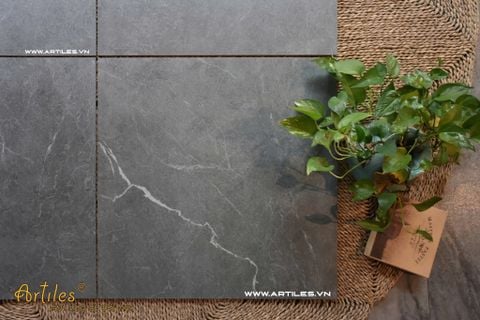  Gạch 60x60 màu xám mờ ArtSM12 