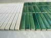 Gạch mosaic que đũa màu xanh lá loang màu ArtM2302