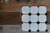 Gạch Mosaic Bát Giác Trắng ArtM888