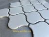 Gạch Mosaic Lồng Đèn Màu Trắng