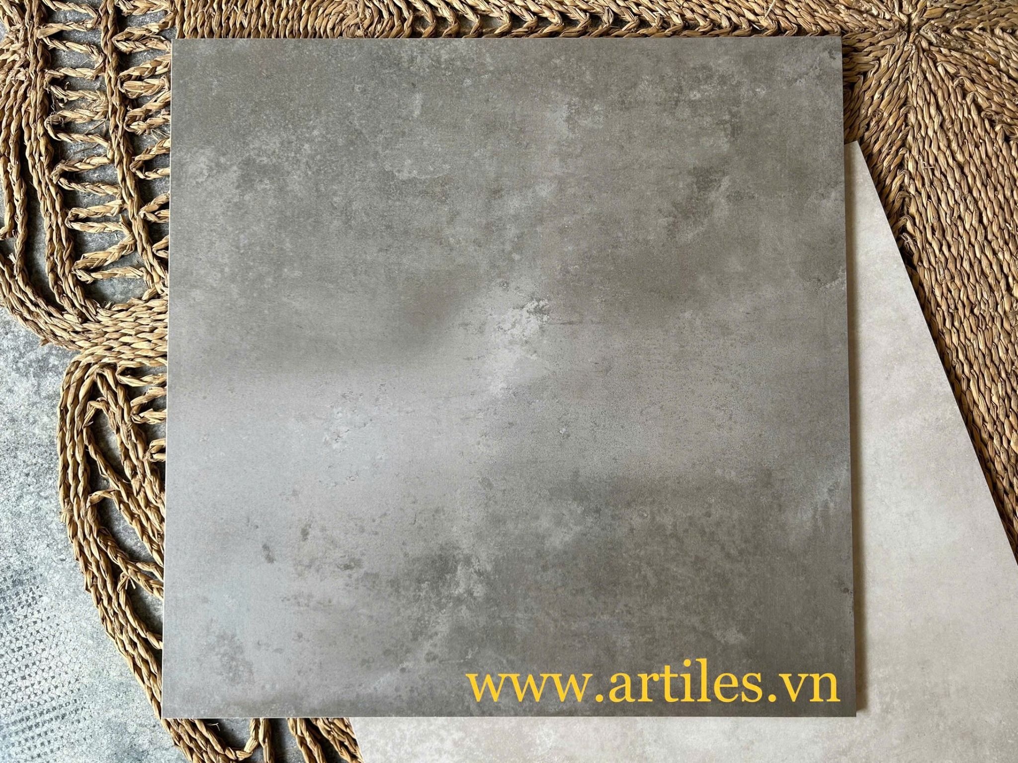 Gạch vân ximang màu xám tro đậm Malaysia NZ03