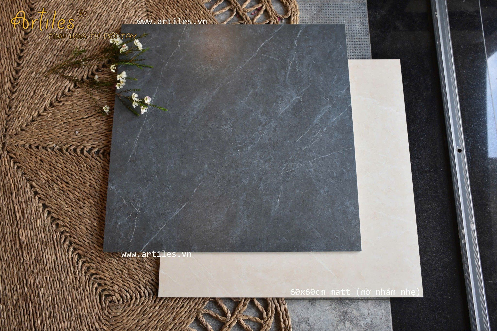 Gạch vân đá mờ 60x60cm ArtZ8-03
