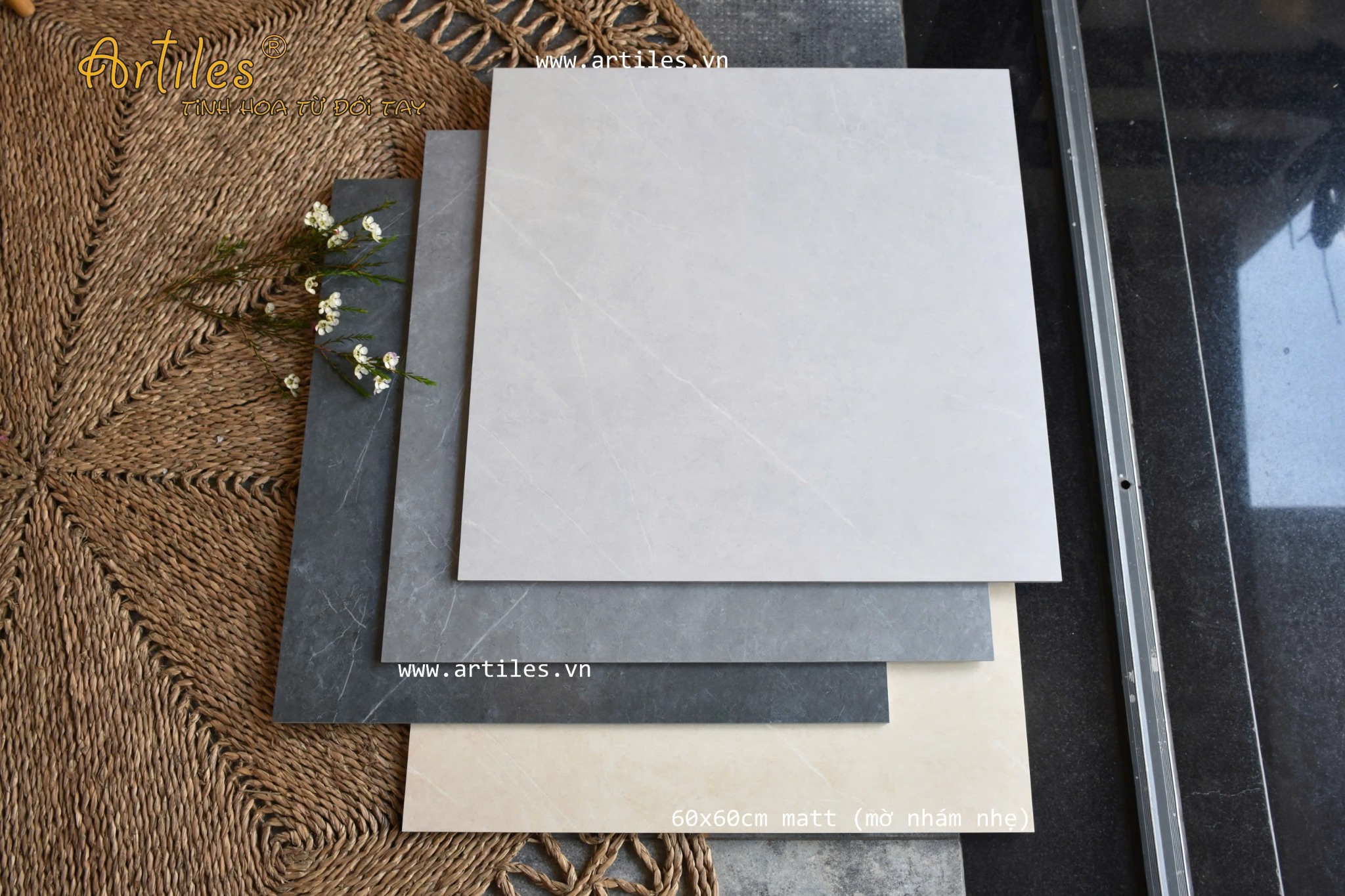 Gạch vân đá mờ 60x60cm ArtZ8-01