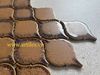 Gạch mosaic lồng đèn màu vàng đồng