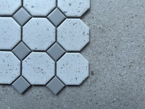  Gạch mosaic Terrazzo ( trứng cút) 