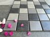 Gạch Mosaic Gốm Sứ Mix Màu Xám ArtM03