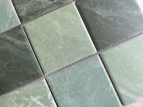  Gạch Mosaic 10x10 Men Mờ Vân Đá Xanh Art22G 