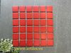 Gạch mosaic màu đỏ mờ 45x45mm